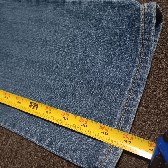 Lee Blue Straight Leg Jeans Classic Design - Picture 4 of 6